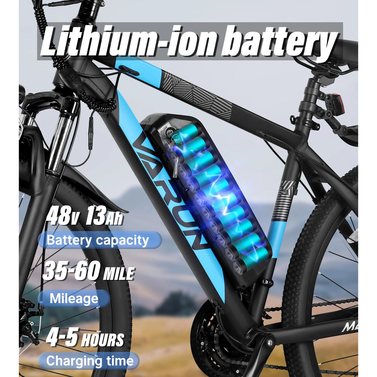 27.5 Inch 250W Electric Mountain Bike 48V 13AH Long Rang Ebike With Free Shipping for Adults