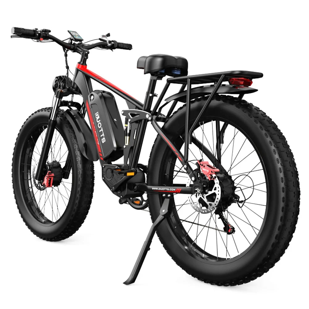Duotts S26 1500W Ebike 120km elektrisches Fat Tire Bike 26*4.0 Snow Bike 26 Zoll Dual Motor MTB Mountainbike Voll federung Bicyc