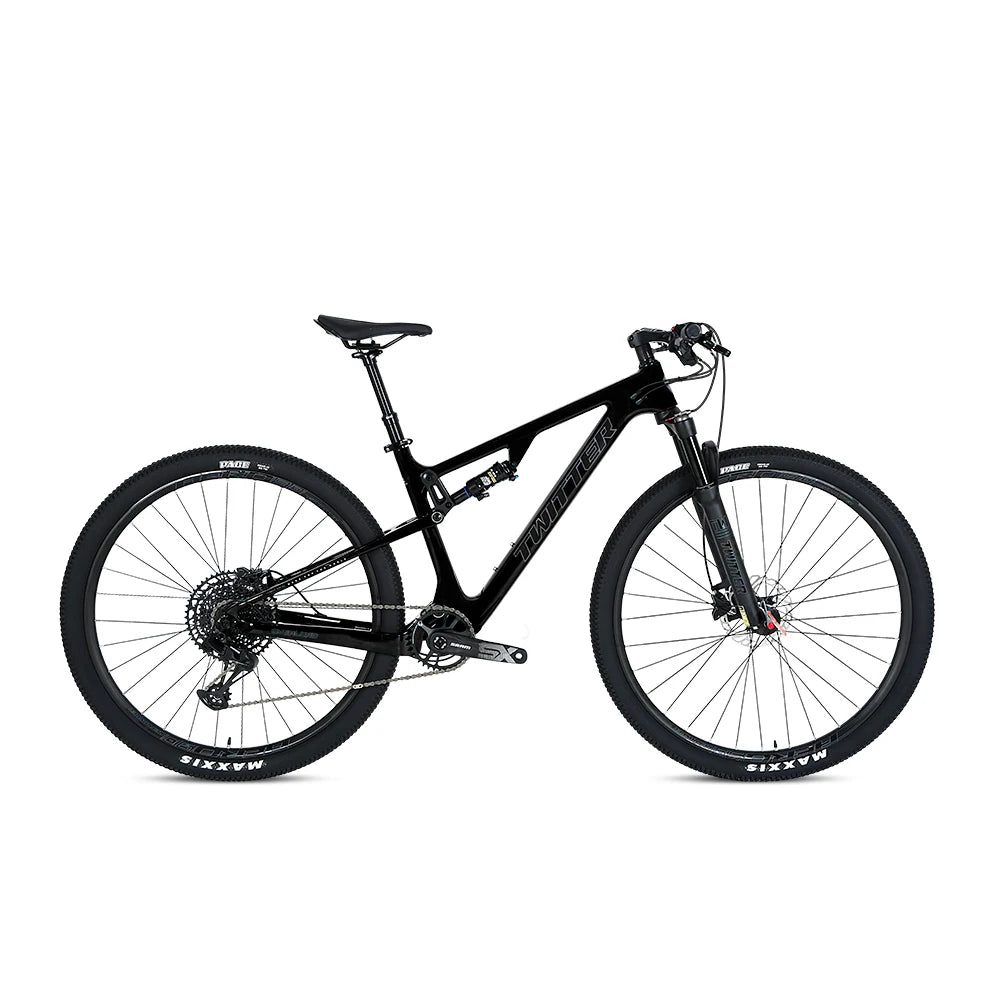 Twitter MTB Bike OVERLORD Mountain Bikes Full Suspension MTB Bicycle SX EAGLE-12speed Carbon Mountainbike 29 Inch