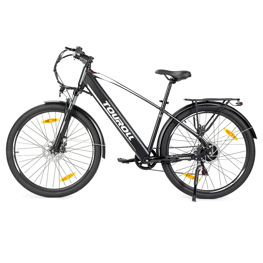 2025 Hotsale Mountainbike 250W 27,5 Zoll 15,6 Ah 250W 7-Gang Touroll J1 Elektro-Trekking rad mit 120kg Last
