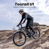 Hotsale Mountainbike 250W 36V 13Ah Touroll U1 26-Zoll-Offroad-Reifen Elektrisches MTB-Fahrrad mit Shimano 21-Gang-Scheibenbremse