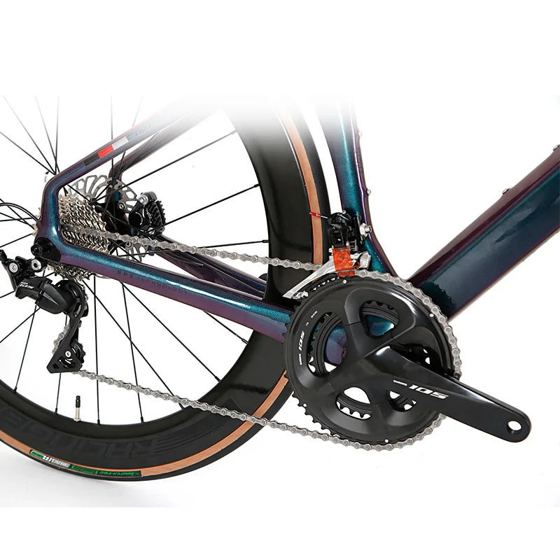 7.9 KG 105 / Ultegra Components 12K Gravel / UD Matt Carbon Road Bike Frame Disc Brake Carbon Road Bike