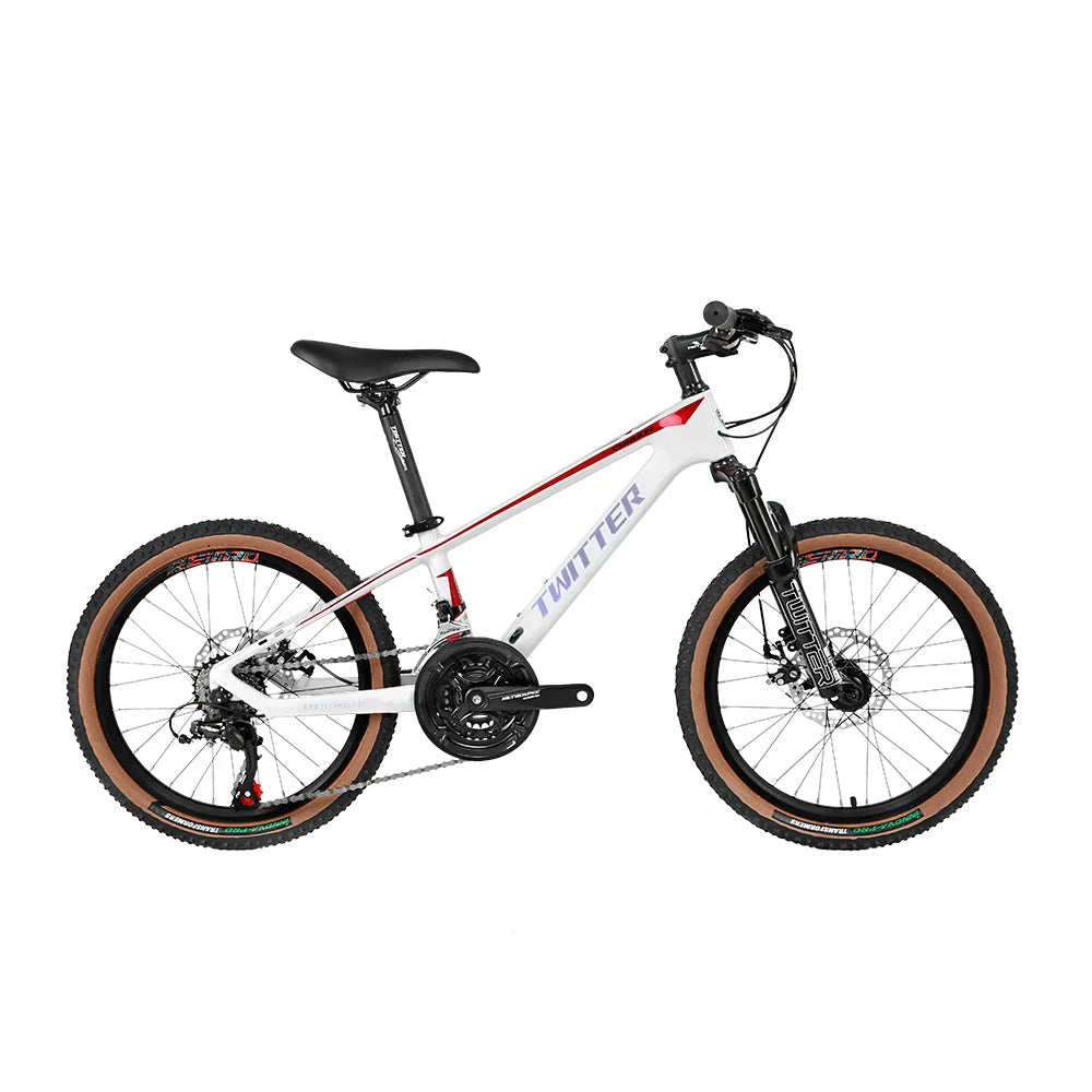 High Quality Twitter 20inch Carbon Fiber Kids' Bike 21speed Baby Kid Cycle 20"  Children Mountain Child Bike Bicycle for Kids