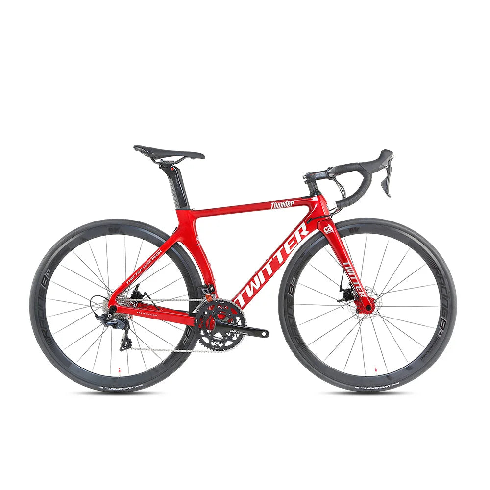 High Quality Carbon T800 Road Bike 700C Frame  R7000/105 Road Racing Bike  Carbon Fiber Bicycle for Adult
