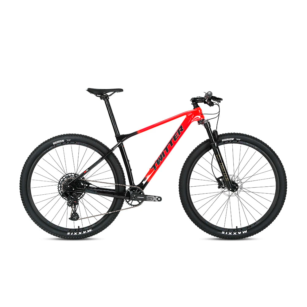 PREDATORpro MTB Cycle Carbon Frame Adult Mountain Bike 27.5 & 29 Inch SRAM SX EAGLE-12S Bicycle with Disc Brake