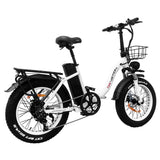DRVETION CT20 faltbares Elektrofahrrad, 20*4,0 Zoll dicke Reifen 750 W Motor 48 V 20 Ah Batterie 45 km/h Max. Geschwindigkeit