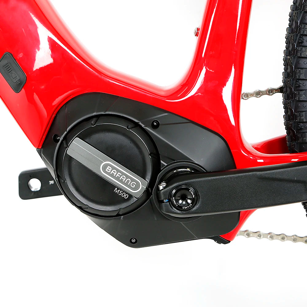 TWITTER High Quality Mid Motor E-bike 29 Inch Alu Alloy Frame air Suspension Hybrid Bike Electric Mountain Dirt Bike