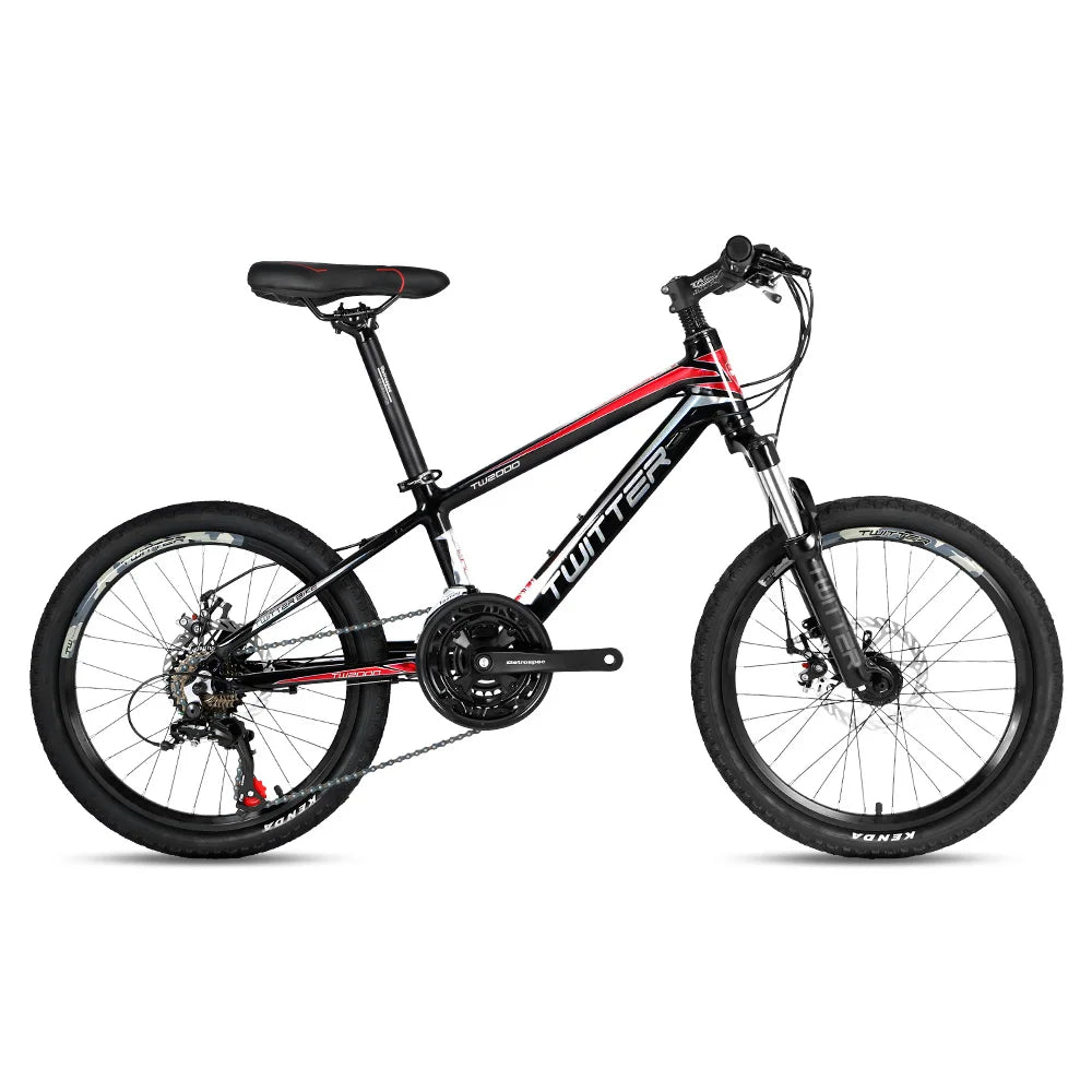 TWITTER Kids Mountain Bike Aluminum Alloy 20" Children Bicycle for Kids