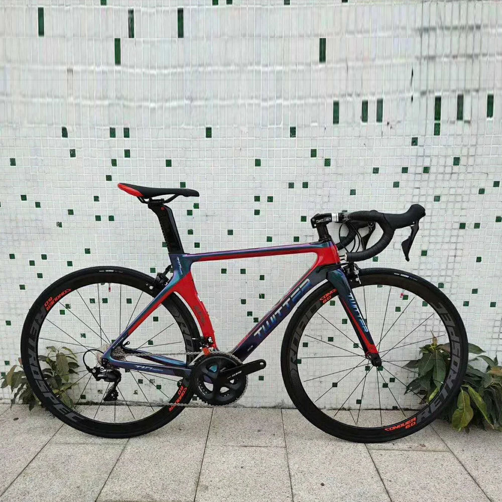 Holographic Super Light 8.2KG Racing Bicycle Carbon Road Bike