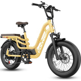 Factory Direct Sale Ready to Ship Hot Sale 20 Inch Fat Tire Long Range E-Bike Road Full Suspension Step Through Electric Bicycle