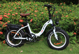Drvetion CT20 Electric Folding Bike 48V 750W 10AH/15AH/20AH Battery Options 20*4.0inch Tyre MaxSpeed 25-55km/h Range 40-110km