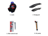 LANKELEISI RV700 Electric Smart Type Mountain Bike Central Motor EU Stock Free Fast Delivery Tube Battery Digital Smart Features
