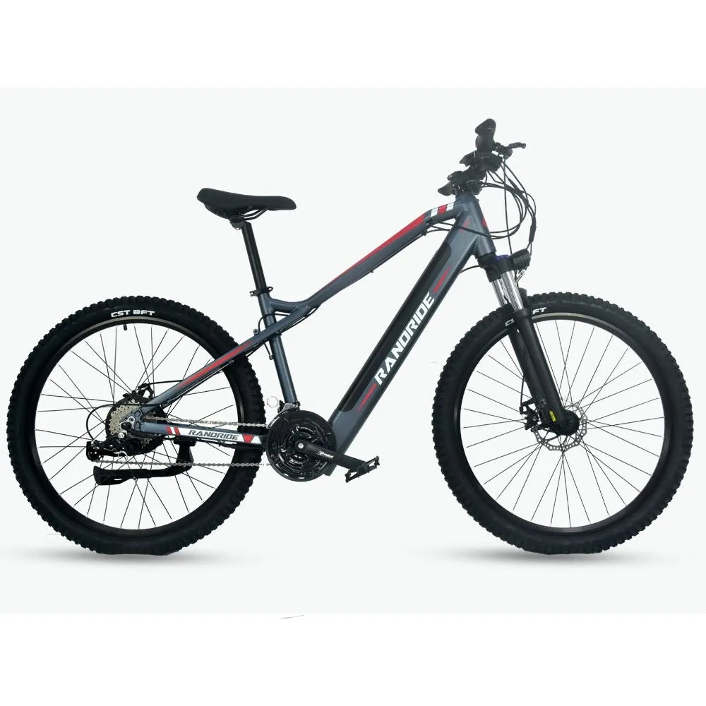 RANDRIDE Y90 Elektrofahrrad 500 W Motor 40 km/h Max. Geschwindigkeit 48 V 13.6 Ah Akku 90 km Max. Reichweite 27,5*1,95'' Reifen