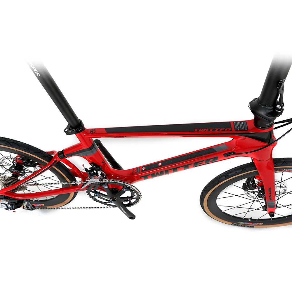 China Supplier 22 Speed High Quality  Carbon Fiber 22"  Folding Bike Bicycle