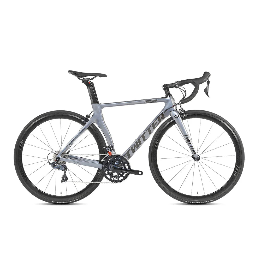 Thunder Disc Brake RS 22S Alloy Wheel aero Racing Bike 700c Bicycle Inner Cable Carbon Fiber Road Bikes