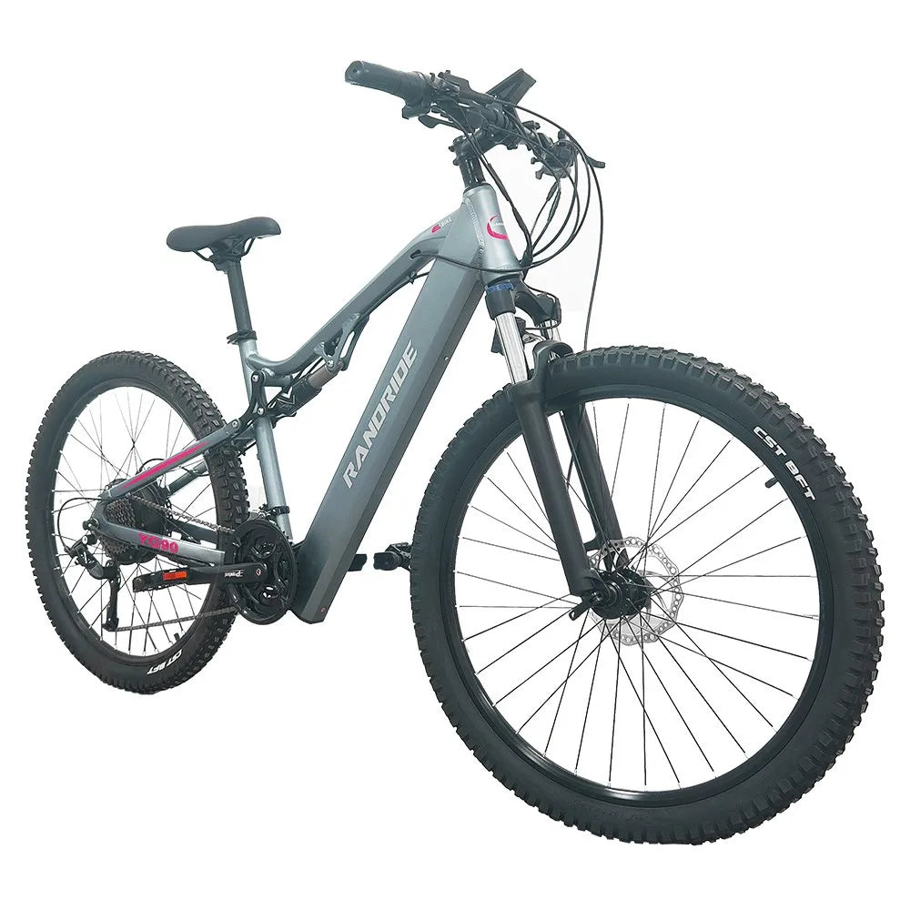 Elektro fahrrad verkäufer 1000W E-Bike Dirt Bike 27 Zoll Offroad Erwachsene Elektro Mountainbike Voll federung MTB Kostenloser V