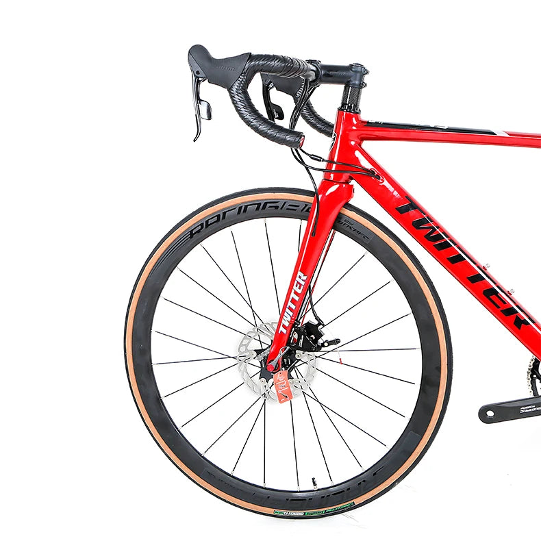 Twitter China High Quality Road Bikes for Men Bicycle Alloy Aluminum Frame 700x25c Tire Road Bike Professional Racing Road Bike