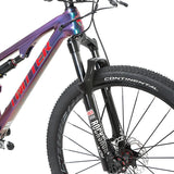 Twitter Mtb Suspension Holographic Color Carbon Fiber Mountain Bicycle GX-12 Speed Mtb Frame Full Suspension
