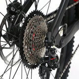 2023 New Design E Bike Frame Full Suspension Bafang Mid Drive Motor Electric City Bike Carbon Fiber E Bike