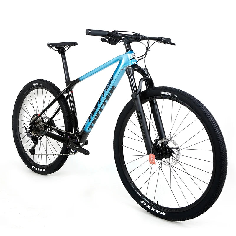 China Factory Carbon Fiber Bike Mtb Twitter predator Mountain Bike with SHlMANO DEORE/M6100-12S Groupset