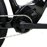 TWITTER Mid Motor E-bike High Quality 29er Dirt Bike air Suspension Fork Carbon Frame Electric Mountain Hybrid Bike