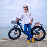 750W 26*4.0 'Fat Tire 48V 20Ah 58 km/h Ridstar MN26 Elektro fahrrad Mit Shimano 7-Gang