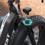 EU USA Stock 48V 15AH Fat Tire Electric Mountain Long Rang Bicycle 750W LCD Display Sport Ebike Wholesale for Adults