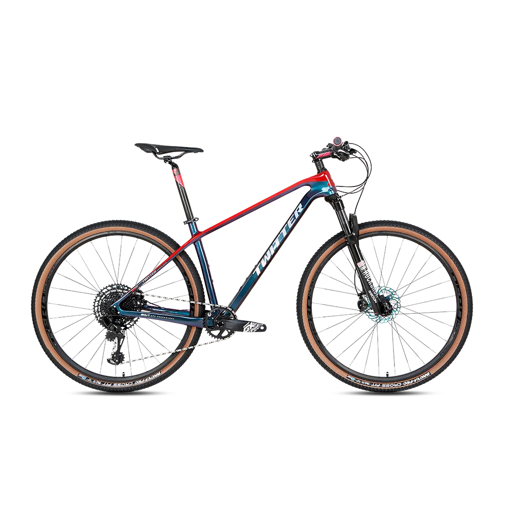 Twitter Max Holographic Color SX 12 Speed Bicicleta Twitter Carbono Thru Axle 12*148mm Carbon Fiber Bicycle