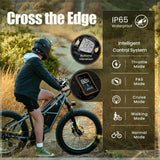 Fucare Taurus 1200W 48V 25AH Battery Mountain EBike up to 32MPH 100 Miles 26 Inch 8 Speed Fat Tire Electric Bike for Adults