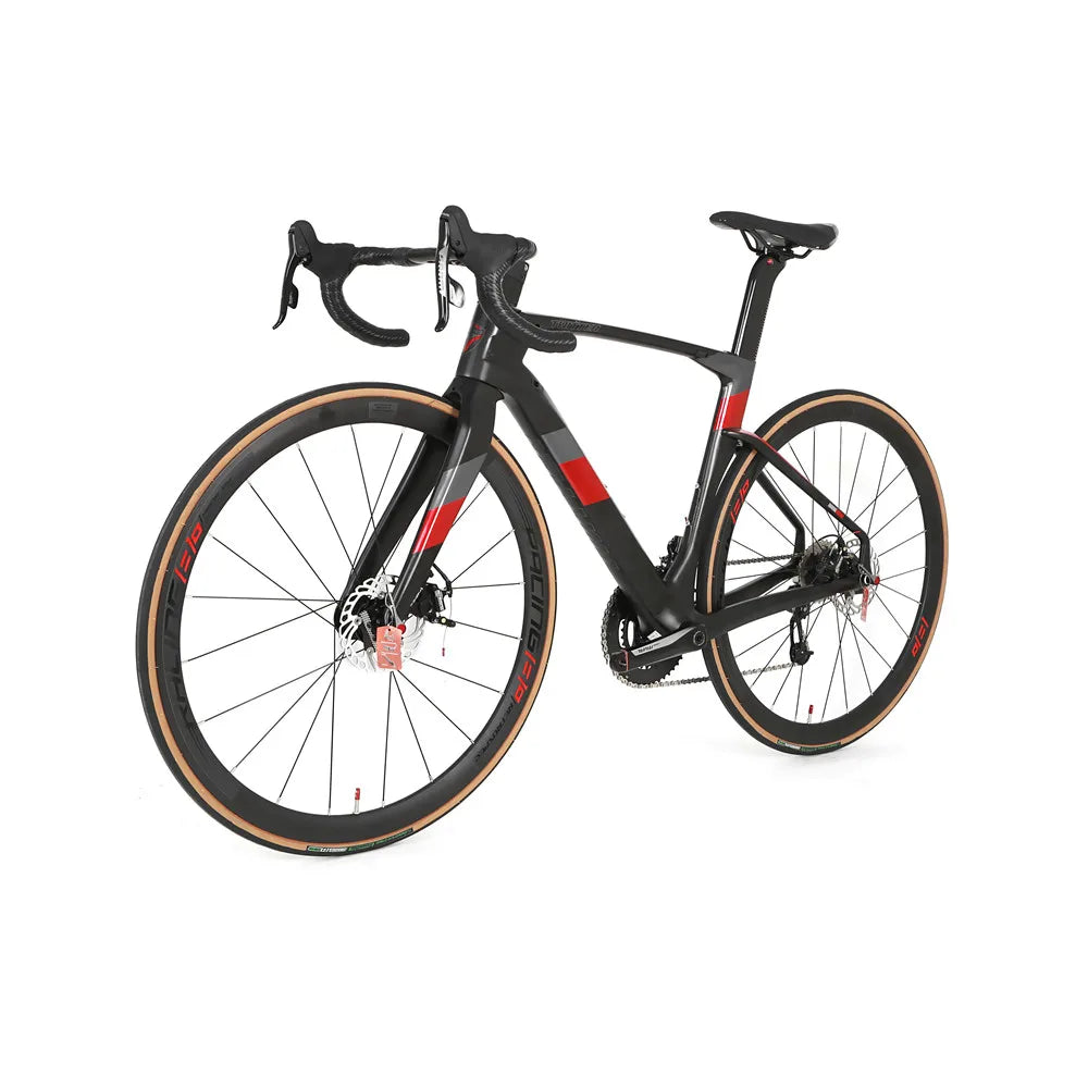 High Quality Hidden Cables Thru-axle Disc Brake Cycling Carbon Fiber Road Bike Bicycle