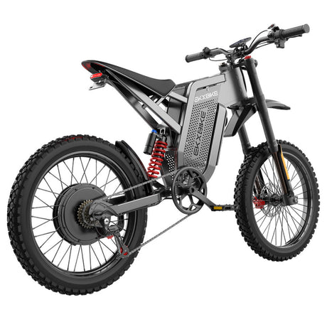 EKXBIKE X21 Max 3000W 60V 30AH Electric Mountain Bike 19*2 Zoll 85 km/h MTB-Reifen 90km Range Hydraulically-Loaded Shock