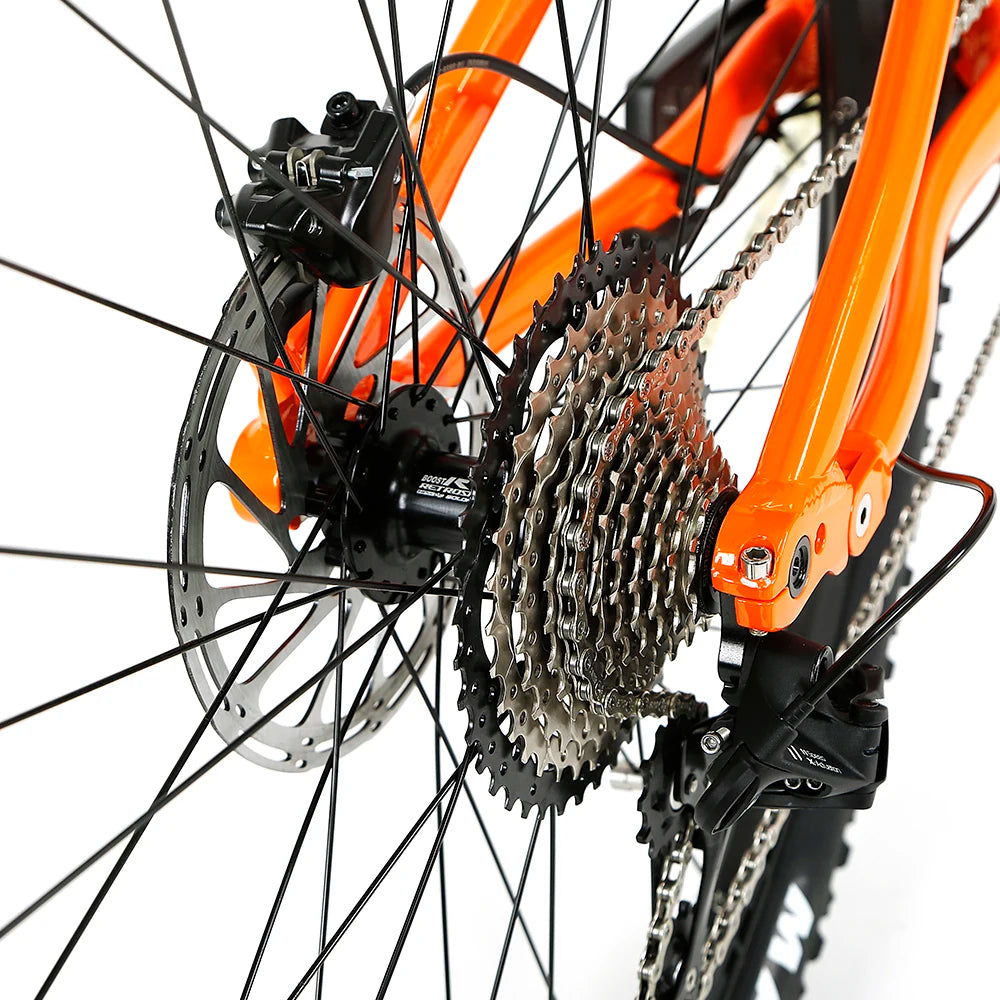 Electric Bicycle EM6 E Ebike Bafang M510 Mid Motor Mtb Bike NX-11S Full Suspension Carbon Electric Mountain Bikes