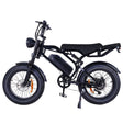 MOQ 200PCS China Factory OEM Customized Electric Mountain Bike 20*4.0 Fat Tires 250W Motor 48V 15.6Ah Battery Dual Seat 45km/h