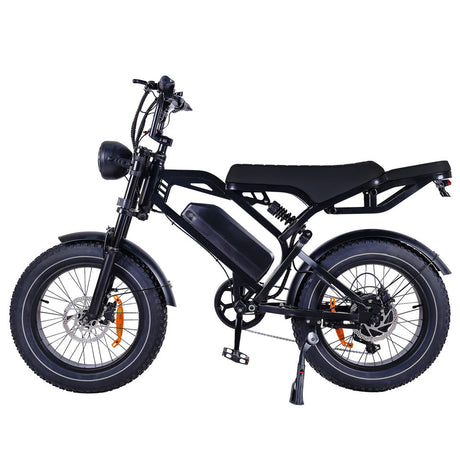 MOQ 200PCS China Factory OEM Customized Electric Mountain Bike 20*4.0 Fat Tires 250W Motor 48V 15.6Ah Battery Dual Seat 45km/h