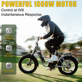 Factory Direct Ready to Ship 750W 48V 30Ah 400LBS Max Load Cargo E-Bike Dual Lithium Battery Long Range Electric Bike for Adult