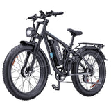 1000W * 2 48V 23Ah 49 km/h Ridstar E26 Pro Elektro fahrrad mit 26*4 Zoll fetten Reifen Dual Hydraulic Brake