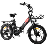 K201 E-Bike Cityrad KAISDA Klapprad 20 Zoll Elektrofahrrad mit 36V 20.8Ah Abnehmbarer Akku