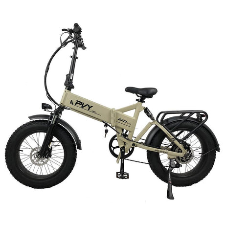 PVY Z20 Plus faltbares E-Bike, 20*4,0 Zoll dicke Reifen 1000 W Motor 50 km/h Geschwindigkeit 16,5 Ah Batterie 80-120 km Reichwei