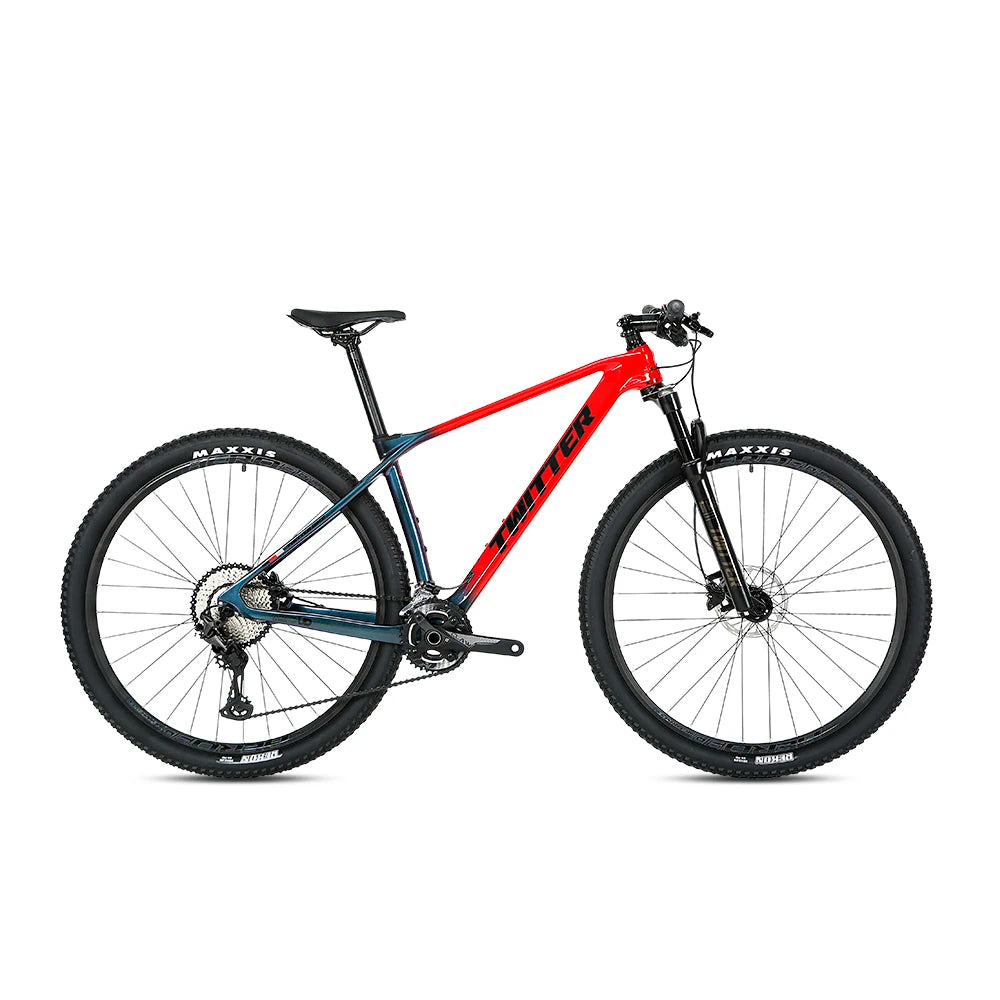 Fork Suspension Carbon Fiber 29 Inch Mountain Bike Mtb Bicycle with Hydraulic Brake