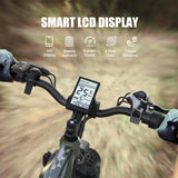 48V 15AH Long Rang MTB 750W 1000W Fat Tire Electric Mountain Bicycle Multi Mode LDC Display Best Sport EU US Ebike for Adults