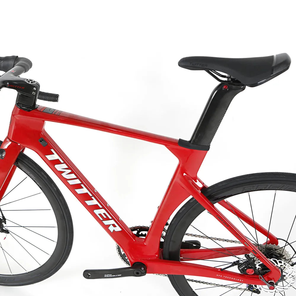 Good Looking 700C Carbon Fiber Hidden Racing Road Bike Bicycle