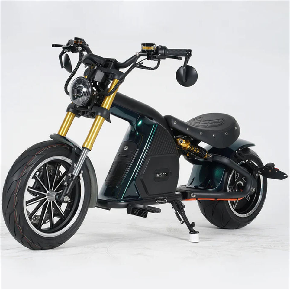 For Vintage Electric Motorcycle Scooter M8S 4000W 48V Under 40km/h