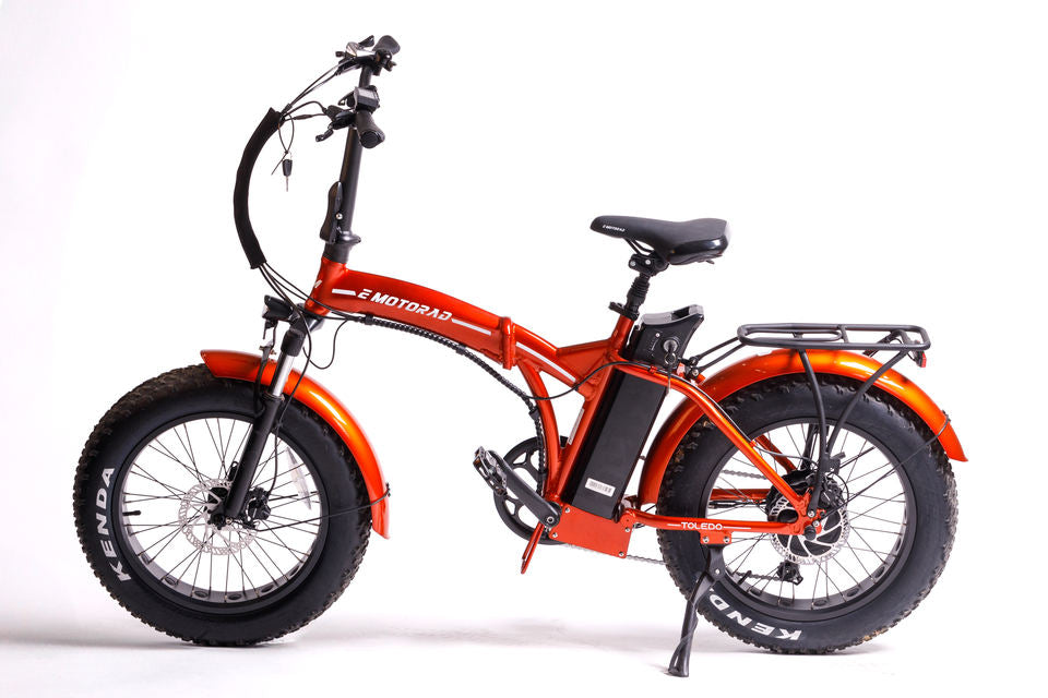 Emotorad Toledo 36V13ah 468Wh 50KmRange 25km/h 250W Electric Folding Bike 20*4.0inch Aluminum Alloy Frame 468Wh 50KmRange 25km/h