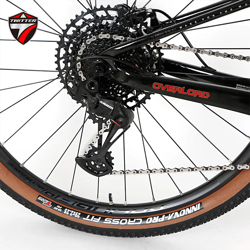 High Quality 27.5 & 29 Inch Carbon Full Suspension Downhill Mountain Bike with Disc Brake & Ordinary Pedal for Online Stores