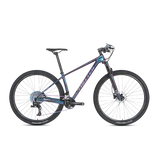 Bike Mountain Holographic Color LEOPARD XS M7100 24S air Suspension Carbon Bikes T800 Inner Cable MTB Bicycle