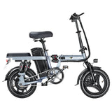 Honey Whale S6 Pro Elektrofahrrad 14*2,125 Zoll Reifen 350 W bürstenloser Motor 35 km/h max Geschwindigkeit 48 V 15 Ah Batterie