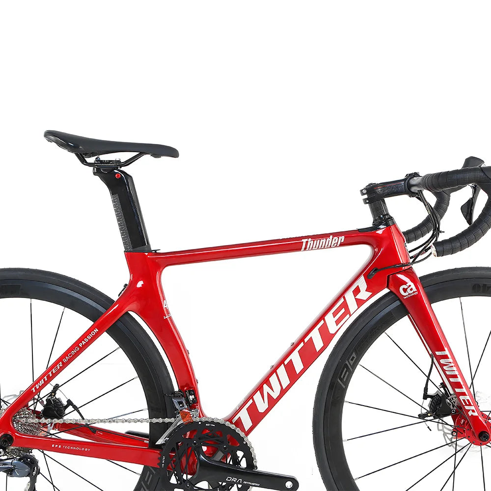 High Quality Carbon T800 Road Bike 700C Frame  R7000/105 Road Racing Bike  Carbon Fiber Bicycle for Adult