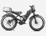 Eahora Romeo Pro Full Suspension Electric Bike Single Motor 1200W/2500W 48V 60Ah/52V 60ah 7-Speed 32Km/H Speed 70-120Km Range
