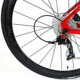 56CM Hidden Cable Handlebar Disc Brake Carbon Fiber Road Bike Bicycle  700C