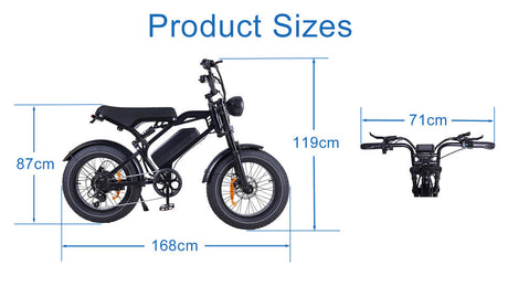 MOQ 200 pcs China Factory OEM Customized Electric Mountain Bike 20*4.0 Fat Tires 250W Motor 48V 15.6Ah Battery Dual Seat 45km/h